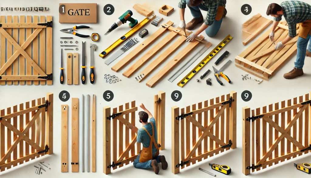 how to build a gate